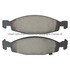 1003-0790C by MPA ELECTRICAL - Quality-Built Black Series Ceramic Brake Pads w/ Hardware