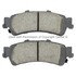 1003-0792C by MPA ELECTRICAL - Quality-Built Disc Brake Pad Set - Black Series, Ceramic, with Hardware