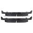 1003-0792AC by MPA ELECTRICAL - Quality-Built Disc Brake Pad Set - Black Series, Ceramic, with Hardware