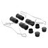 1003-0794C by MPA ELECTRICAL - Quality-Built Disc Brake Pad Set - Black Series, Ceramic, with Hardware