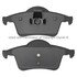 1003-0795C by MPA ELECTRICAL - Quality-Built Disc Brake Pad Set - Black Series, Ceramic, with Hardware