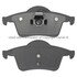 1003-0795M by MPA ELECTRICAL - Quality-Built Disc Brake Pad Set - Black Series, Semi-Metallic, with Hardware