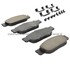 1003-0805C by MPA ELECTRICAL - Quality-Built Black Series Ceramic Brake Pads w/ Hardware