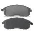 1003-0815AC by MPA ELECTRICAL - Quality-Built Disc Brake Pad Set - Black Series, Ceramic, with Hardware