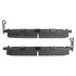 1003-0815CC by MPA ELECTRICAL - Quality-Built Disc Brake Pad Set - Black Series, Ceramic, with Hardware