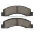 1003-0824C by MPA ELECTRICAL - Quality-Built Disc Brake Pad Set - Black Series, Ceramic, with Hardware