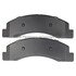 1003-0824M by MPA ELECTRICAL - Quality-Built Disc Brake Pad Set - Black Series, Semi-Metallic, with Hardware