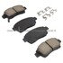 1003-0831C by MPA ELECTRICAL - Quality-Built Black Series Ceramic Brake Pads w/ Hardware