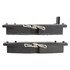 1003-0841AM by MPA ELECTRICAL - Quality-Built Black Series Semi-Metallic Brake Pads w/ Hardware