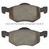 1003-0843C by MPA ELECTRICAL - Quality-Built Disc Brake Pad Set - Black Series, Ceramic, with Hardware