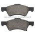 1003-0857M by MPA ELECTRICAL - Quality-Built Disc Brake Pad Set - Black Series, Semi-Metallic, with Hardware