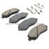 1003-0866C by MPA ELECTRICAL - Quality-Built Disc Brake Pad Set - Black Series, Ceramic, with Hardware