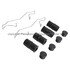 1003-0869C by MPA ELECTRICAL - Quality-Built Disc Brake Pad Set - Black Series, Ceramic, with Hardware