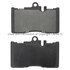 1003-0870C by MPA ELECTRICAL - Quality-Built Black Series Ceramic Brake Pads w/ Hardware