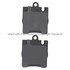 1003-0876C by MPA ELECTRICAL - Quality-Built Disc Brake Pad Set - Black Series, Ceramic, with Hardware