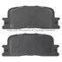 1003-0885C by MPA ELECTRICAL - Quality-Built Disc Brake Pad Set - Black Series, Ceramic, with Hardware