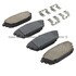 1003-0892C by MPA ELECTRICAL - Quality-Built Black Series Ceramic Brake Pads w/ Hardware