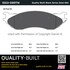 1003-0897M by MPA ELECTRICAL - Quality-Built Disc Brake Pad Set - Black Series, Semi-Metallic, with Hardware