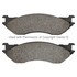 1003-0897M by MPA ELECTRICAL - Quality-Built Disc Brake Pad Set - Black Series, Semi-Metallic, with Hardware