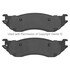 1003-0897M by MPA ELECTRICAL - Quality-Built Disc Brake Pad Set - Black Series, Semi-Metallic, with Hardware