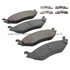 1003-0898M by MPA ELECTRICAL - Quality-Built Disc Brake Pad Set - Black Series, Semi-Metallic, with Hardware