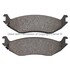 1003-0898M by MPA ELECTRICAL - Quality-Built Disc Brake Pad Set - Black Series, Semi-Metallic, with Hardware