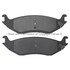 1003-0898M by MPA ELECTRICAL - Quality-Built Disc Brake Pad Set - Black Series, Semi-Metallic, with Hardware