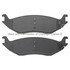 1003-0898C by MPA ELECTRICAL - Quality-Built Disc Brake Pad Set - Black Series, Ceramic, with Hardware