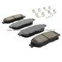 1003-0906BC by MPA ELECTRICAL - Quality-Built Black Series Ceramic Brake Pads w/ Hardware