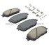 1003-0906C by MPA ELECTRICAL - Quality-Built Disc Brake Pad Set - Black Series, Ceramic, with Hardware