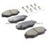 1003-0914C by MPA ELECTRICAL - Quality-Built Disc Brake Pad Set - Black Series, Ceramic, with Hardware