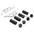 1003-0919AM by MPA ELECTRICAL - Quality-Built Black Series Semi-Metallic Brake Pads w/ Hardware