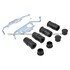 1003-0919CM by MPA ELECTRICAL - Quality-Built Disc Brake Pad Set - Black Series, Semi-Metallic, with Hardware