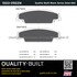 1003-0922M by MPA ELECTRICAL - Quality-Built Disc Brake Pad Set - Black Series, Semi-Metallic, with Hardware