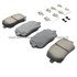 1003-0923C by MPA ELECTRICAL - Quality-Built Disc Brake Pad Set - Black Series, Ceramic, with Hardware