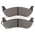 1003-0932C by MPA ELECTRICAL - Quality-Built Disc Brake Pad Set - Black Series, Ceramic, with Hardware