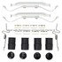 1003-0934C by MPA ELECTRICAL - Quality-Built Disc Brake Pad Set - Black Series, Ceramic, with Hardware