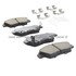 1003-0948C by MPA ELECTRICAL - Quality-Built Black Series Ceramic Brake Pads w/ Hardware