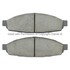 1003-0953C by MPA ELECTRICAL - Quality-Built Black Series Ceramic Brake Pads w/ Hardware