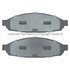 1003-0953C by MPA ELECTRICAL - Quality-Built Black Series Ceramic Brake Pads w/ Hardware