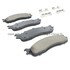 1003-0965C by MPA ELECTRICAL - Quality-Built Black Series Ceramic Brake Pads w/ Hardware