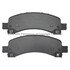 1003-0974AM by MPA ELECTRICAL - Quality-Built Disc Brake Pad Set - Black Series, Semi-Metallic, with Hardware