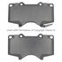 1003-0976C by MPA ELECTRICAL - Quality-Built Disc Brake Pad Set - Black Series, Ceramic, with Hardware