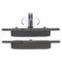 1003-0980M by MPA ELECTRICAL - Quality-Built Disc Brake Pad Set - Black Series, Semi-Metallic, with Hardware