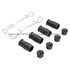 1003-0980M by MPA ELECTRICAL - Quality-Built Disc Brake Pad Set - Black Series, Semi-Metallic, with Hardware