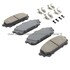 1003-1004C by MPA ELECTRICAL - Quality-Built Disc Brake Pad Set - Black Series, Ceramic, with Hardware