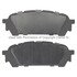 1003-1004C by MPA ELECTRICAL - Quality-Built Disc Brake Pad Set - Black Series, Ceramic, with Hardware