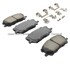 1003-1005C by MPA ELECTRICAL - Quality-Built Disc Brake Pad Set - Black Series, Ceramic, with Hardware