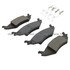 1003-1046M by MPA ELECTRICAL - Quality-Built Black Series Semi-Metallic Brake Pads w/ Hardware