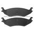 1003-1046M by MPA ELECTRICAL - Quality-Built Black Series Semi-Metallic Brake Pads w/ Hardware